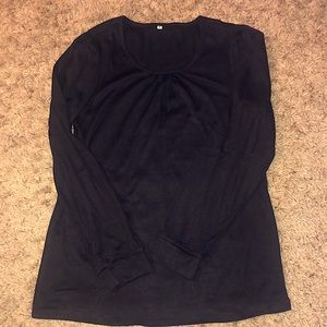 NWOT… Long sleeve black dress shirt.